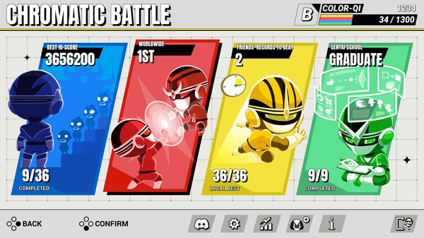 QUADRICOLOR: Ultra Sentai Color Ranger (Demo) screenshot 5