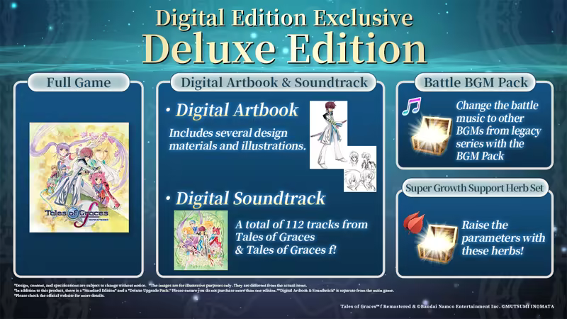 Tales of Graces f Remastered image