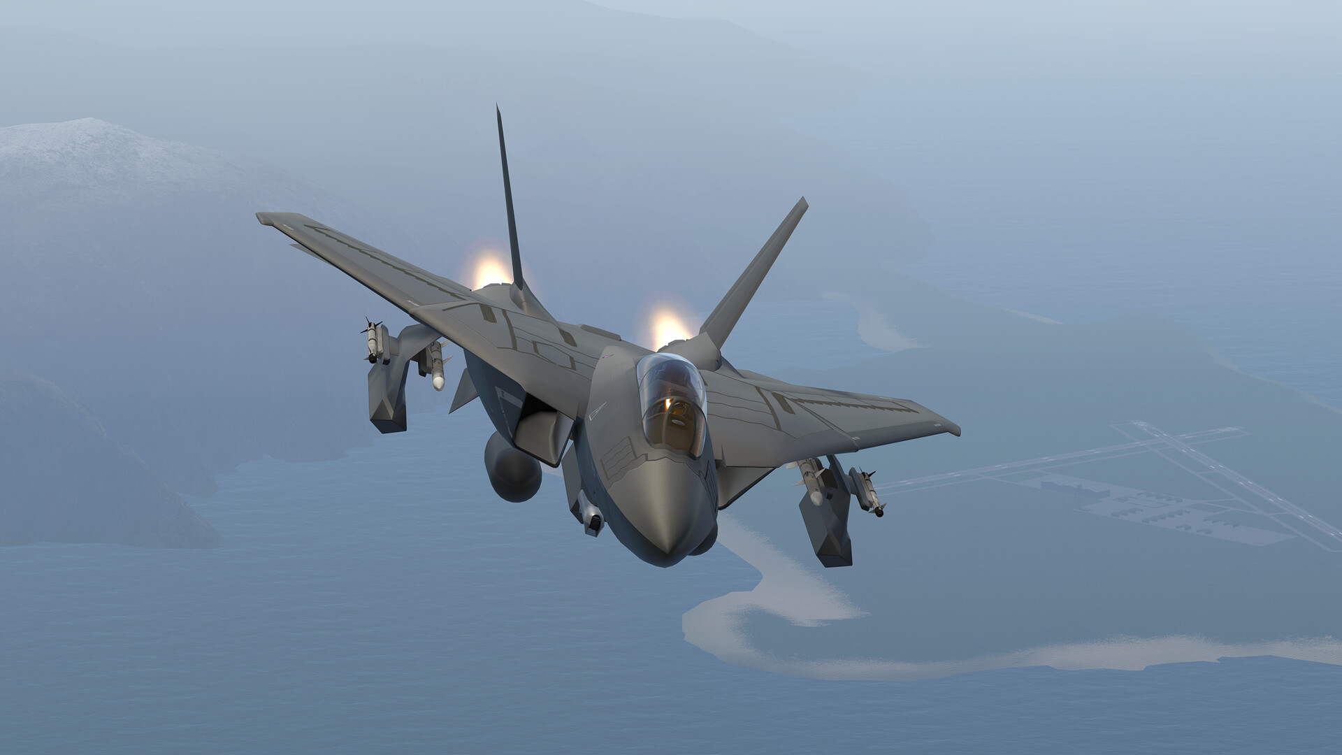 VTOL VR: EF-24 Mischief - Electronic Warfare Featured Screenshot #1