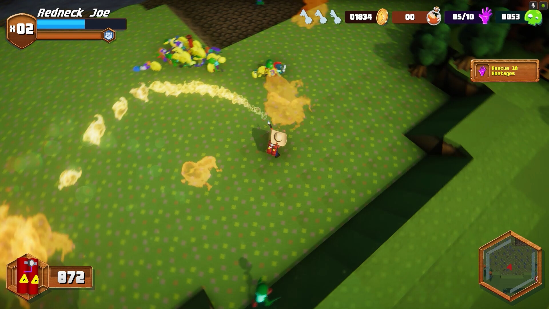 #2. Redneck Joe Vs The Swamp Zombies (Steam) 来自: Cloud5 Studios