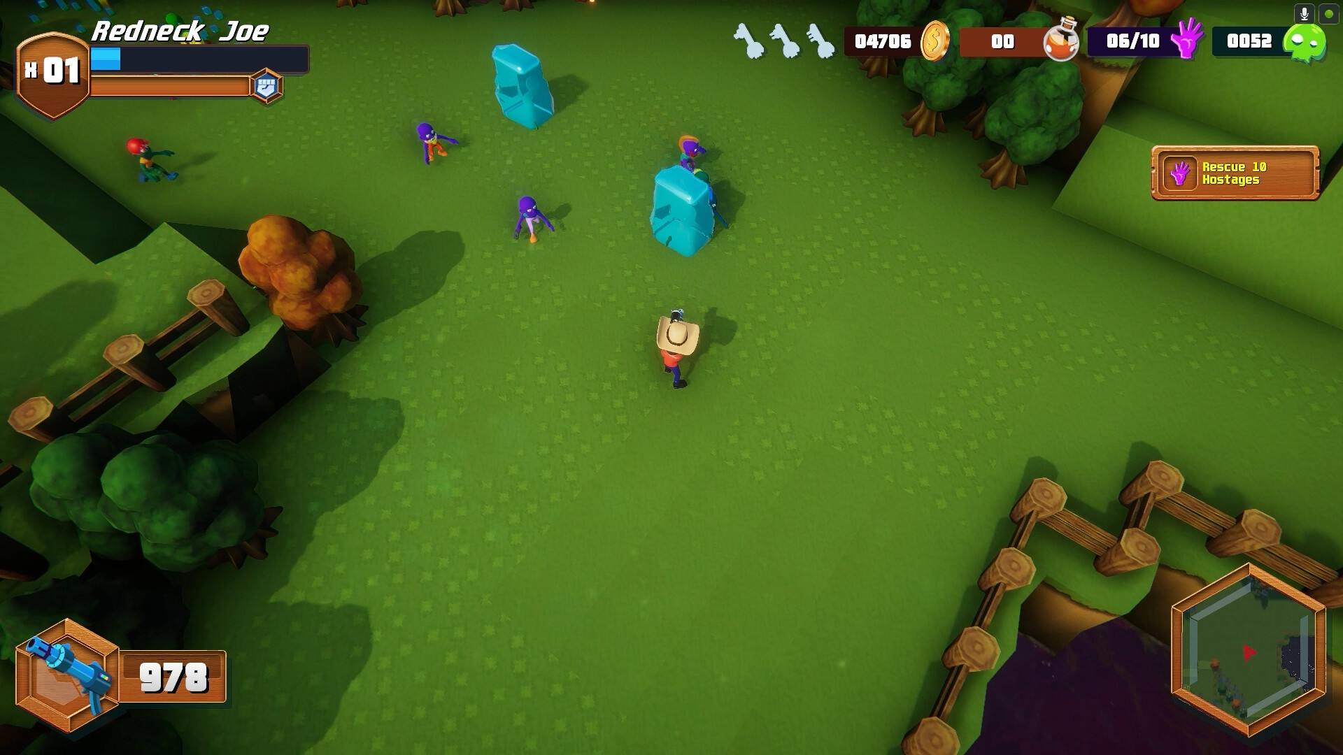 #3. Redneck Joe Vs The Swamp Zombies (Steam) 来自: Cloud5 Studios