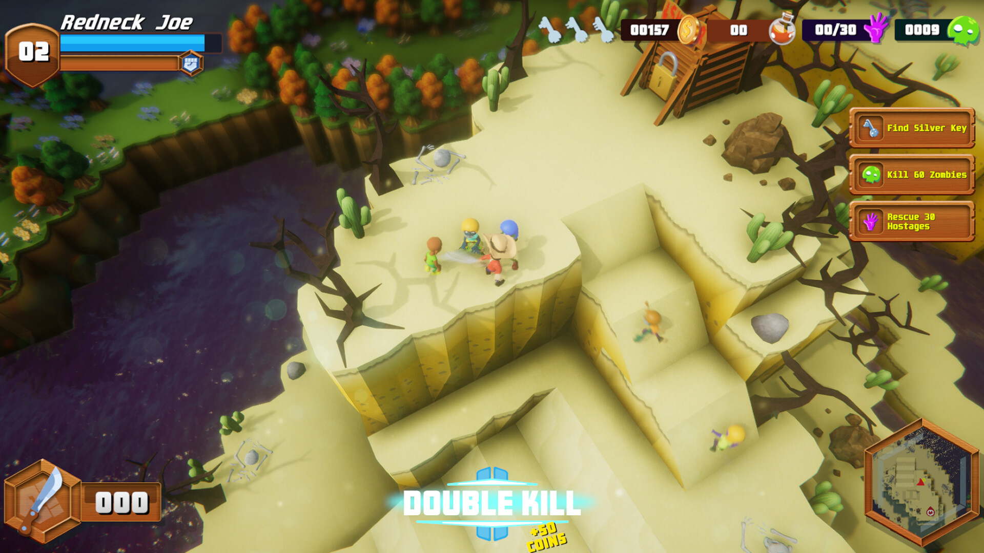 #6. Redneck Joe Vs The Swamp Zombies (Steam) 来自: Cloud5 Studios