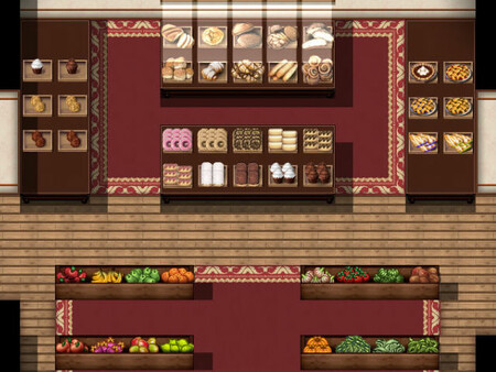 RPG Maker MV - KR Fantasy Market - Grocery Tileset