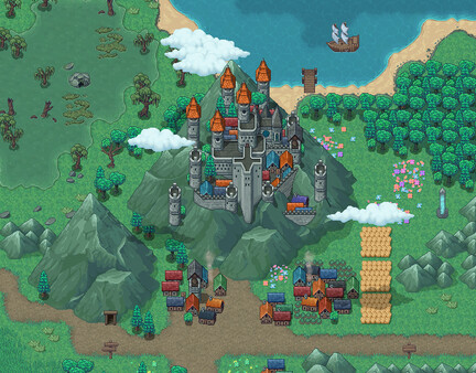 RPG Maker MV - Winlu Fantasy Tileset - Overworld screenshot 7