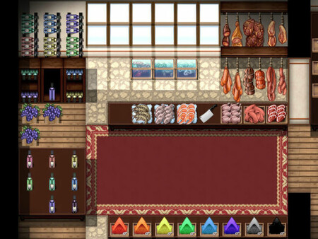 RPG Maker MZ - KR Fantasy Market - Grocery Tileset