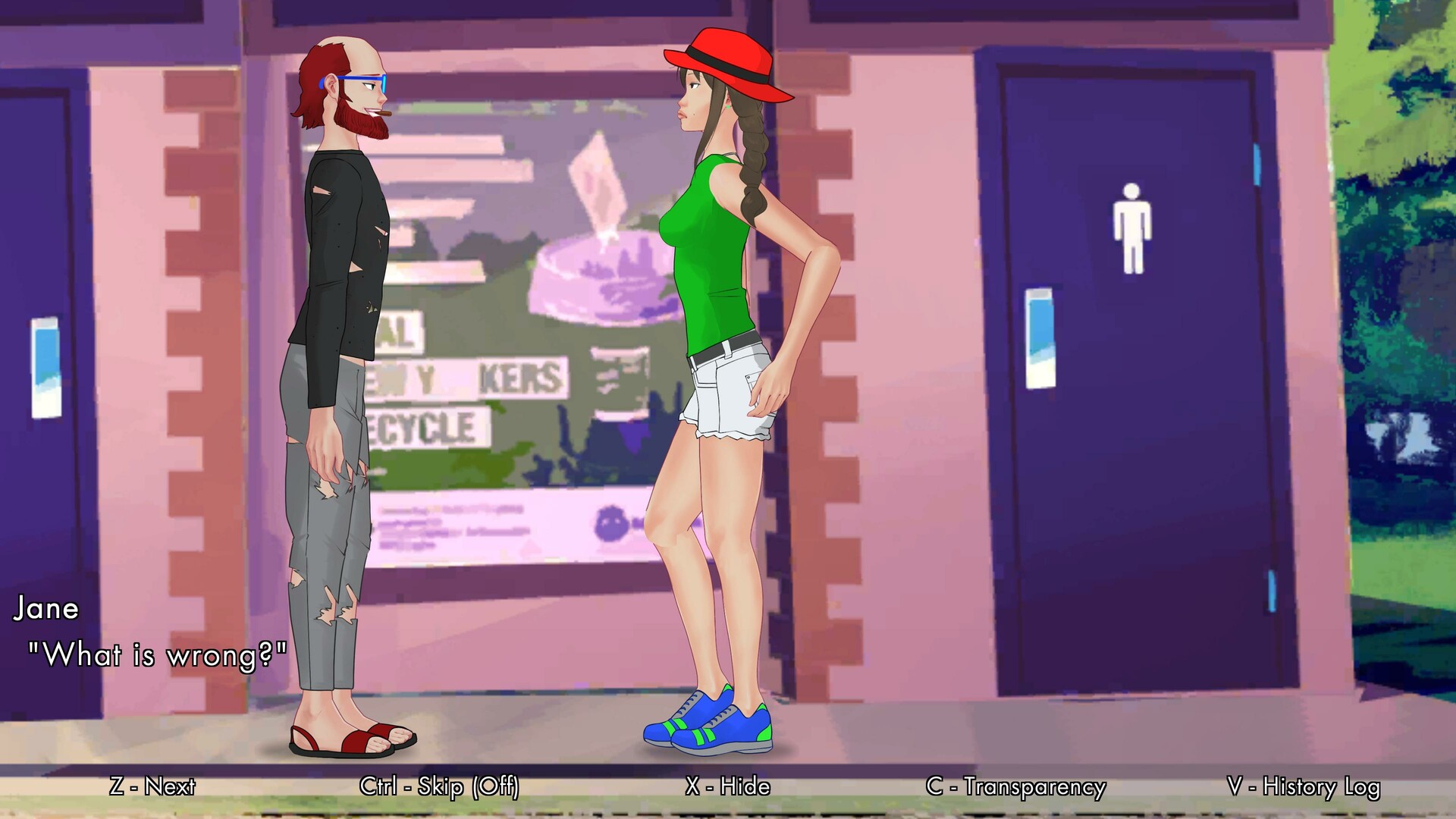 Unaware in The City scene