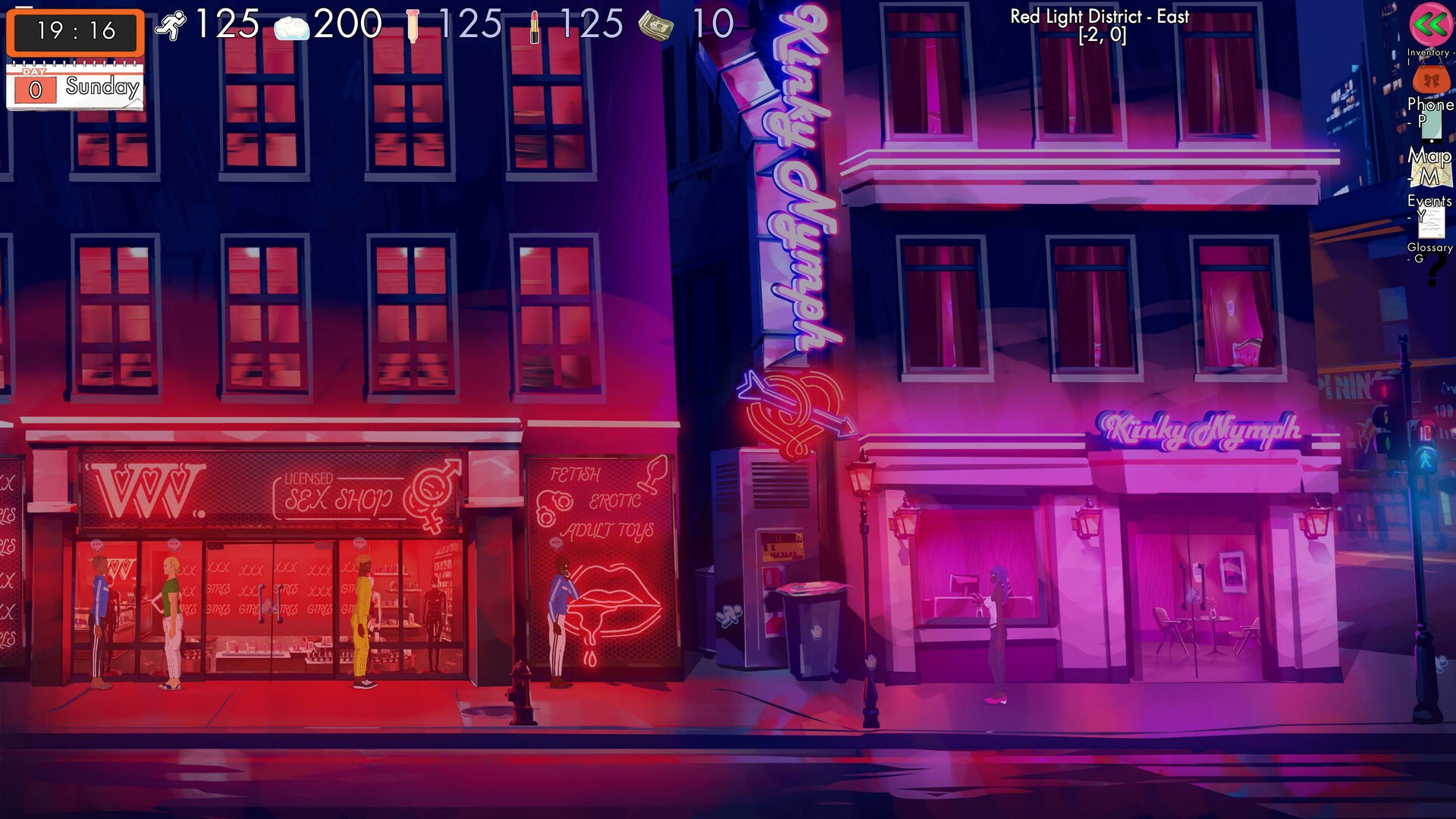 Unaware in The City scene