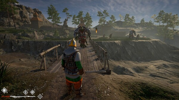 Screenshot of LIZARDS MUST DIE gameplay showing in-action mechanics