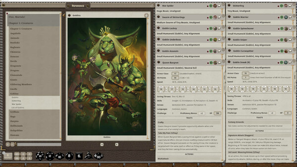 Fantasy Grounds - Flee, Mortals! The MCDM Monster Book