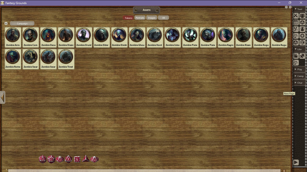 Fantasy Grounds - Fantasy Token Collection - Undead 01のスクリーンショット 1