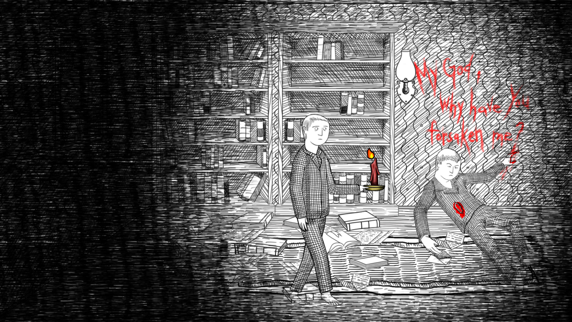 screenshot of Neverending Nightmares 1