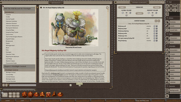 Fantasy Grounds - D&D The Wild Beyond the Witchlight - Syrinscape Sound Link Pack