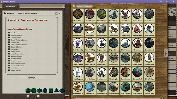 Fantasy Grounds - Dragonix's Deadly Denizens