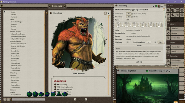 Fantasy Grounds - Dragonix's Deadly Denizens