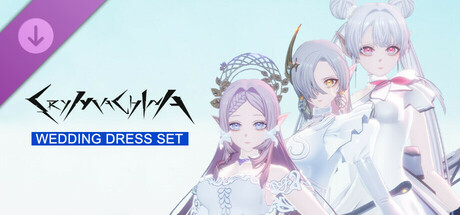 CRYMACHINA - Wedding Dress Set