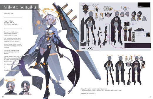 CRYMACHINA - "Eden Database" Art Book