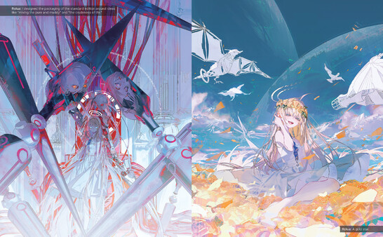CRYMACHINA - Mini Art Book screenshot 5
