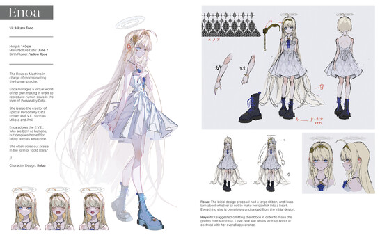 CRYMACHINA - Mini Art Book screenshot 2