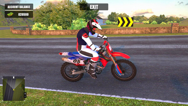 Real Motocross Driving Simulator.