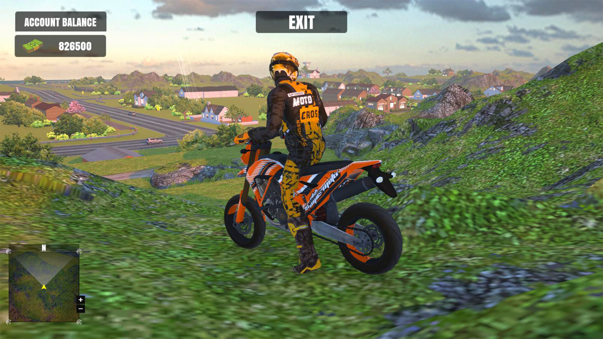 Real Motocross Driving Simulator screenshot #1