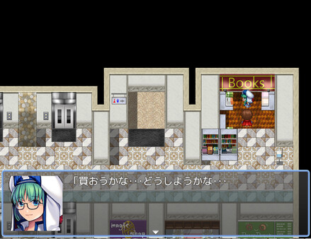 RPG Maker MZ - Shopping Mall Tileset