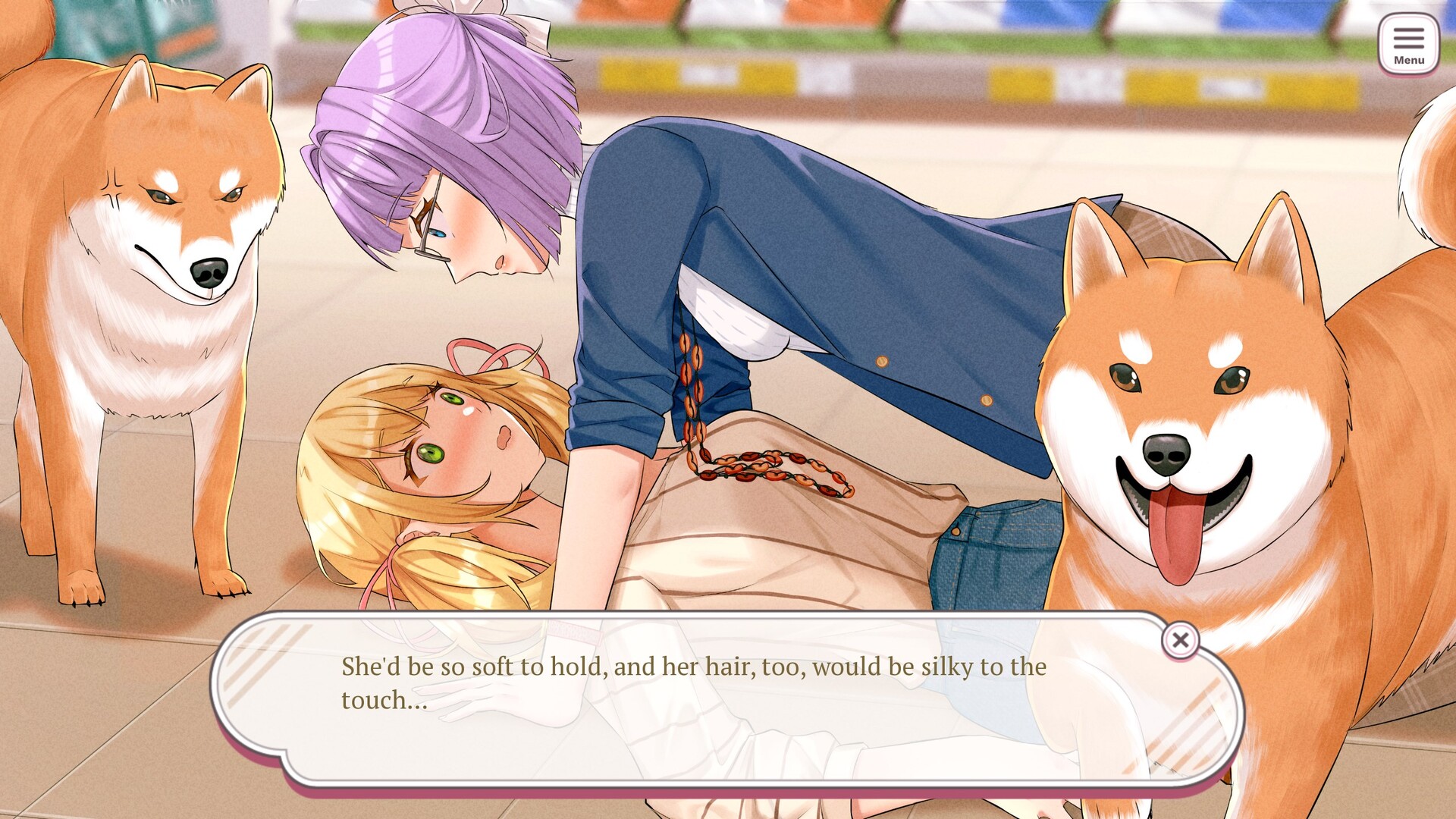 Double Date - Yuri Visual Novel screenshot 2