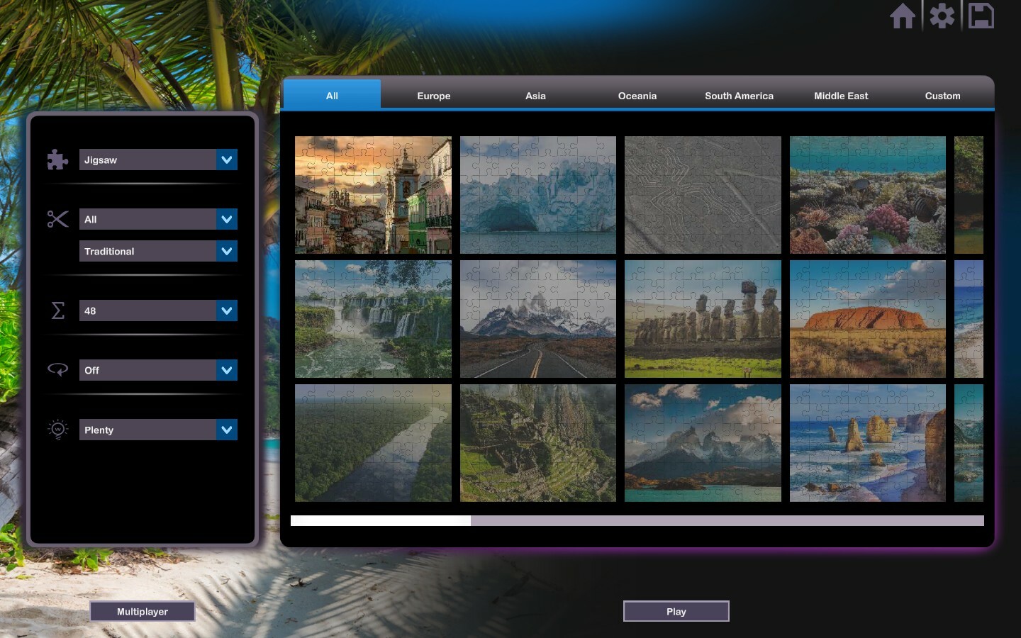 Let's Play Jigsaw Puzzles: A Journey Across Continents Featured Screenshot #1