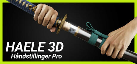 HAELE 3D - Håndstillinger Pro - Tegnereferencer