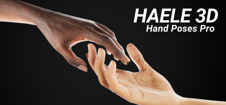 HAELE 3D - Hand Poses Pro - Drawing References banner