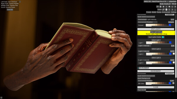 HAELE 3D - Hand Poses Pro - Drawing References.