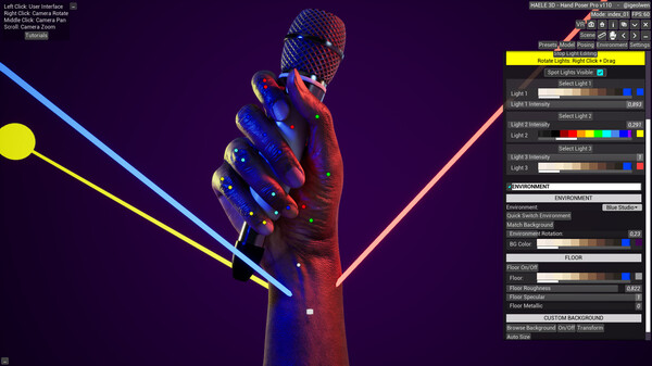 HAELE 3D - Hand Poses Pro - Drawing References.