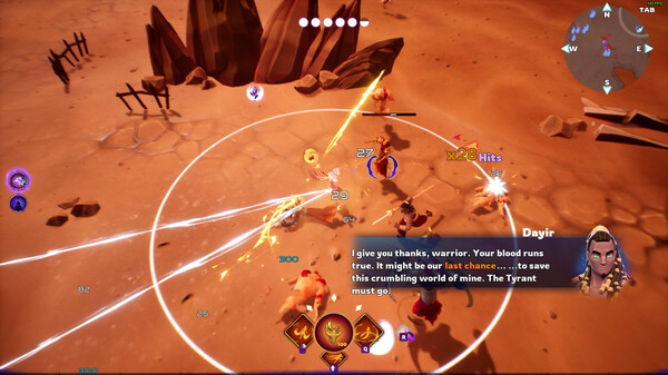 Screenshot of Masks of the Void: Origins