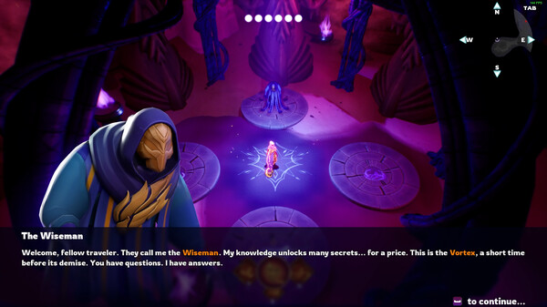 Screenshot of Masks of the Void: Origins