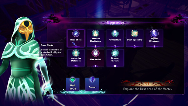 Screenshot of Masks of the Void: Origins