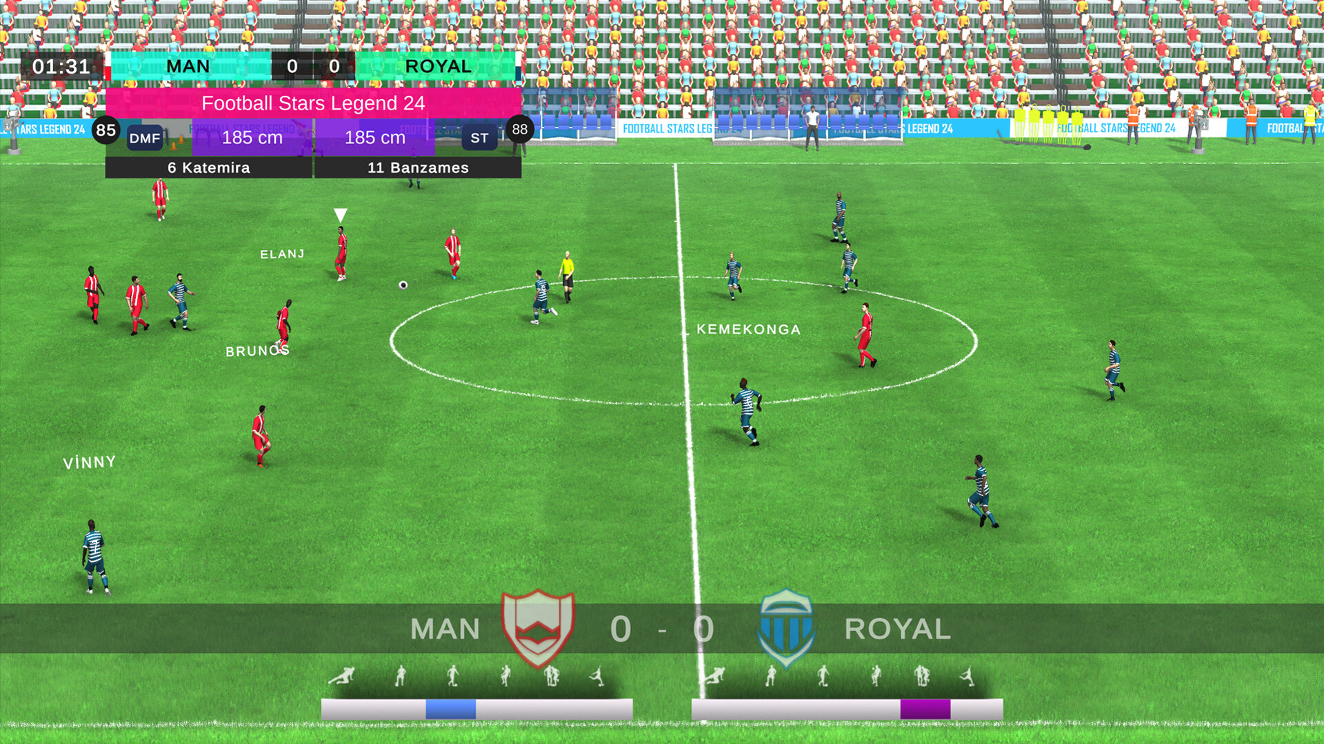 Football Stars Legend 24 screenshot