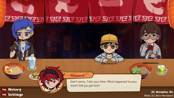 Screenshot z Midnight Ramen