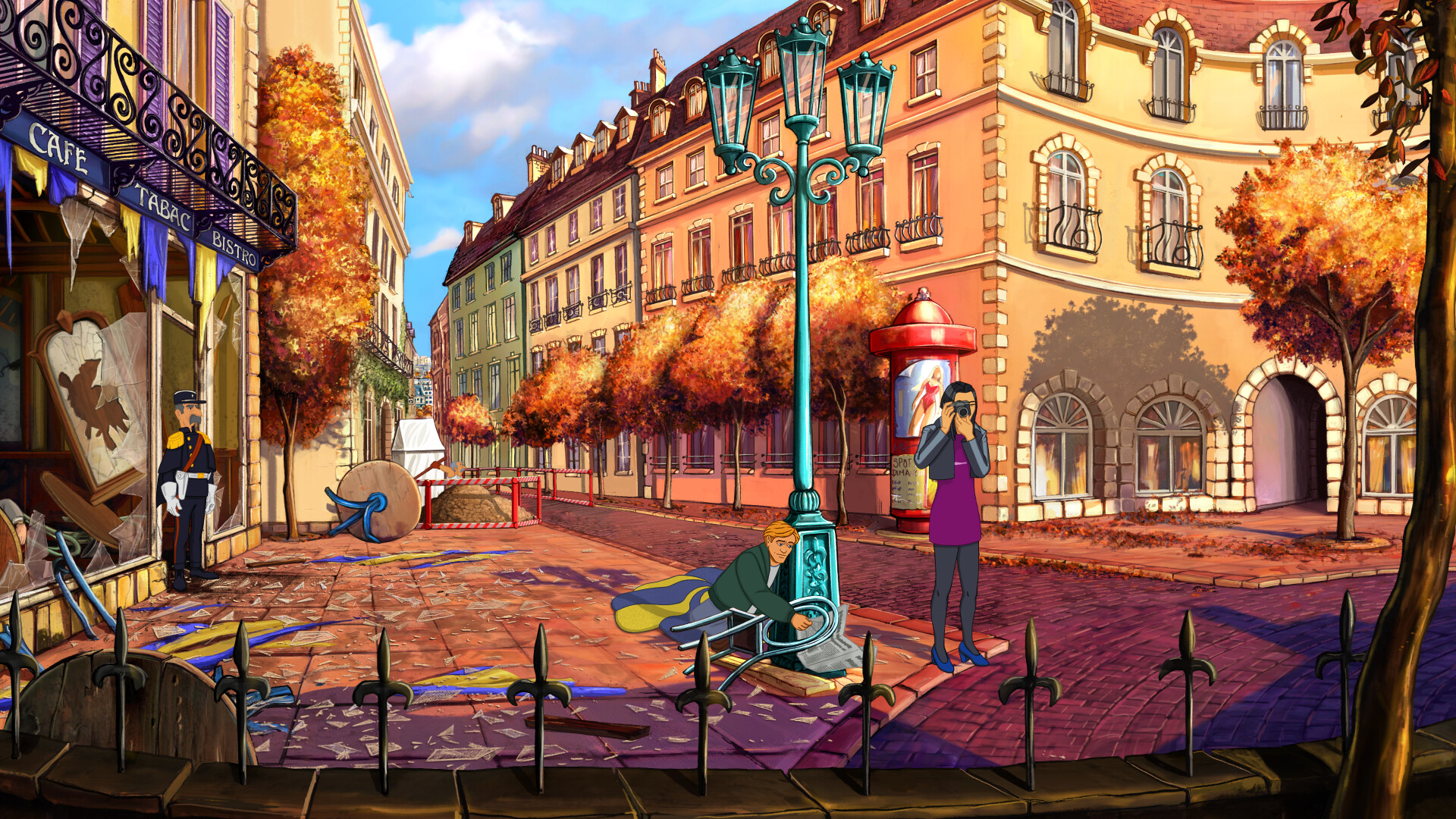 Broken Sword - Shadow of the Templars: Reforged gameplay screenshot 1