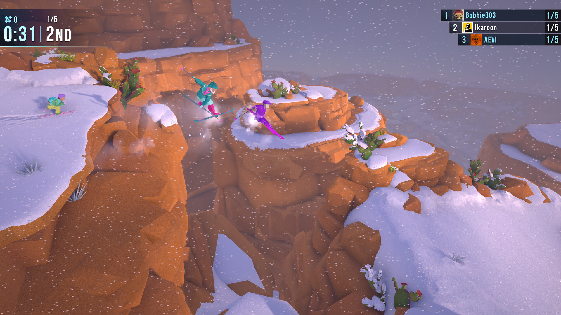 screenshot of Lonely Mountains: Snow Riders 5