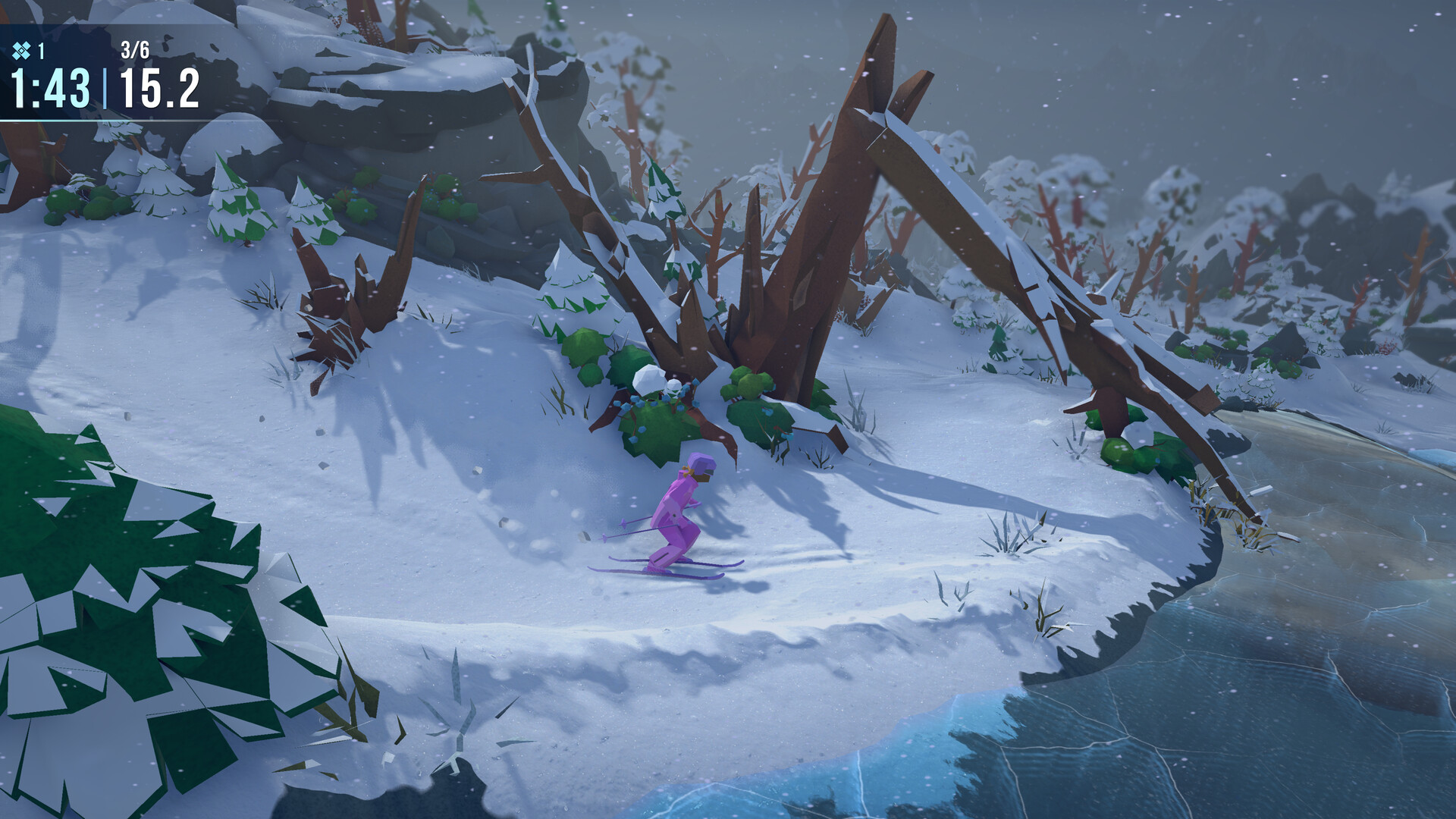 screenshot of Lonely Mountains: Snow Riders 4