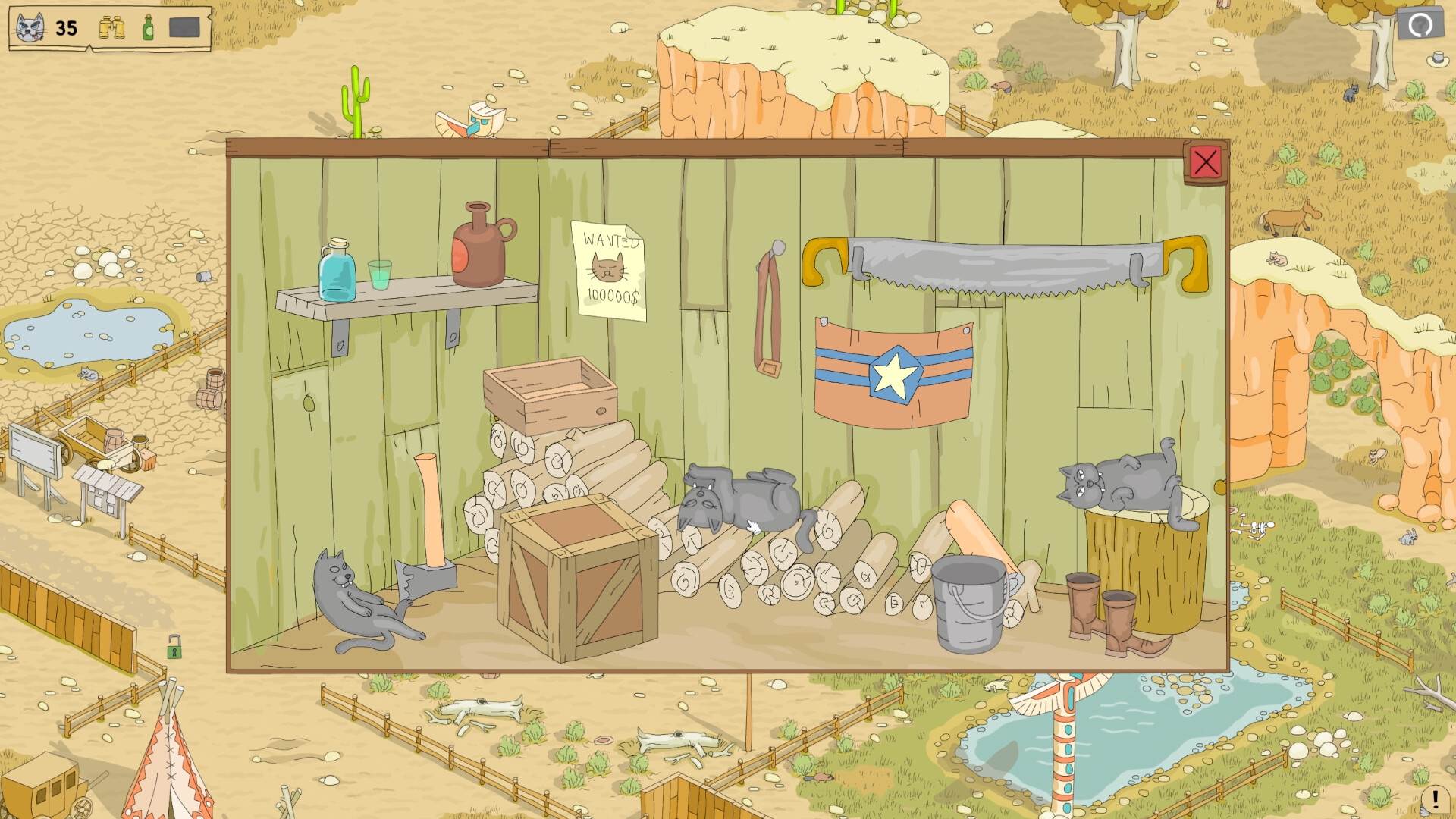 Hidden Cat Outlaws screenshot #8