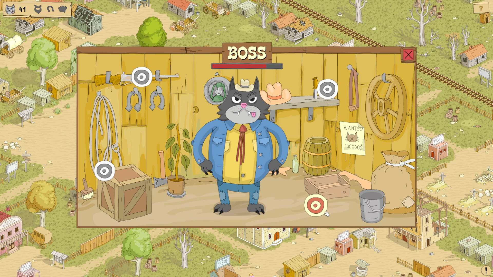 Hidden Cat Outlaws screenshot #1