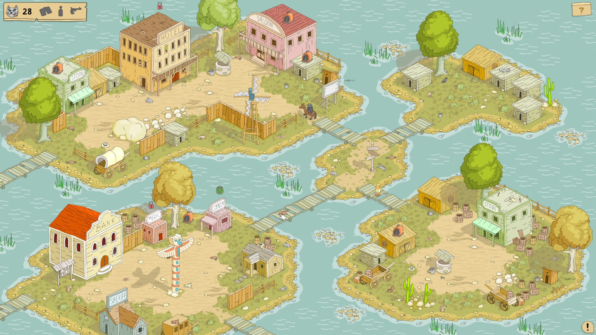 Hidden Cat Outlaws screenshot #2