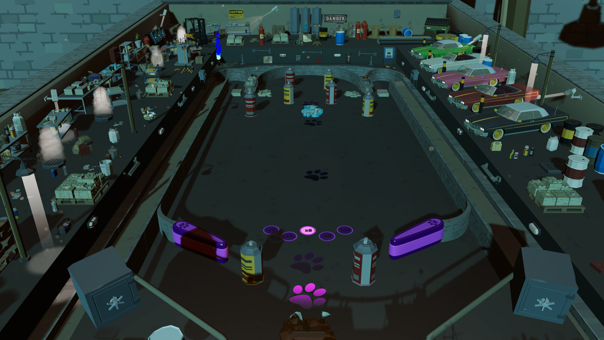 Roxy Raccoon's Pinball Panic - Great Gangs Featured Screenshot #1