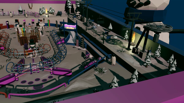 Roxy Raccoon's Pinball Panic - Winter Whimsy