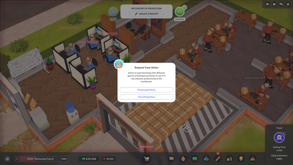 Screenshot z E-Startup 2 : Business Tycoon