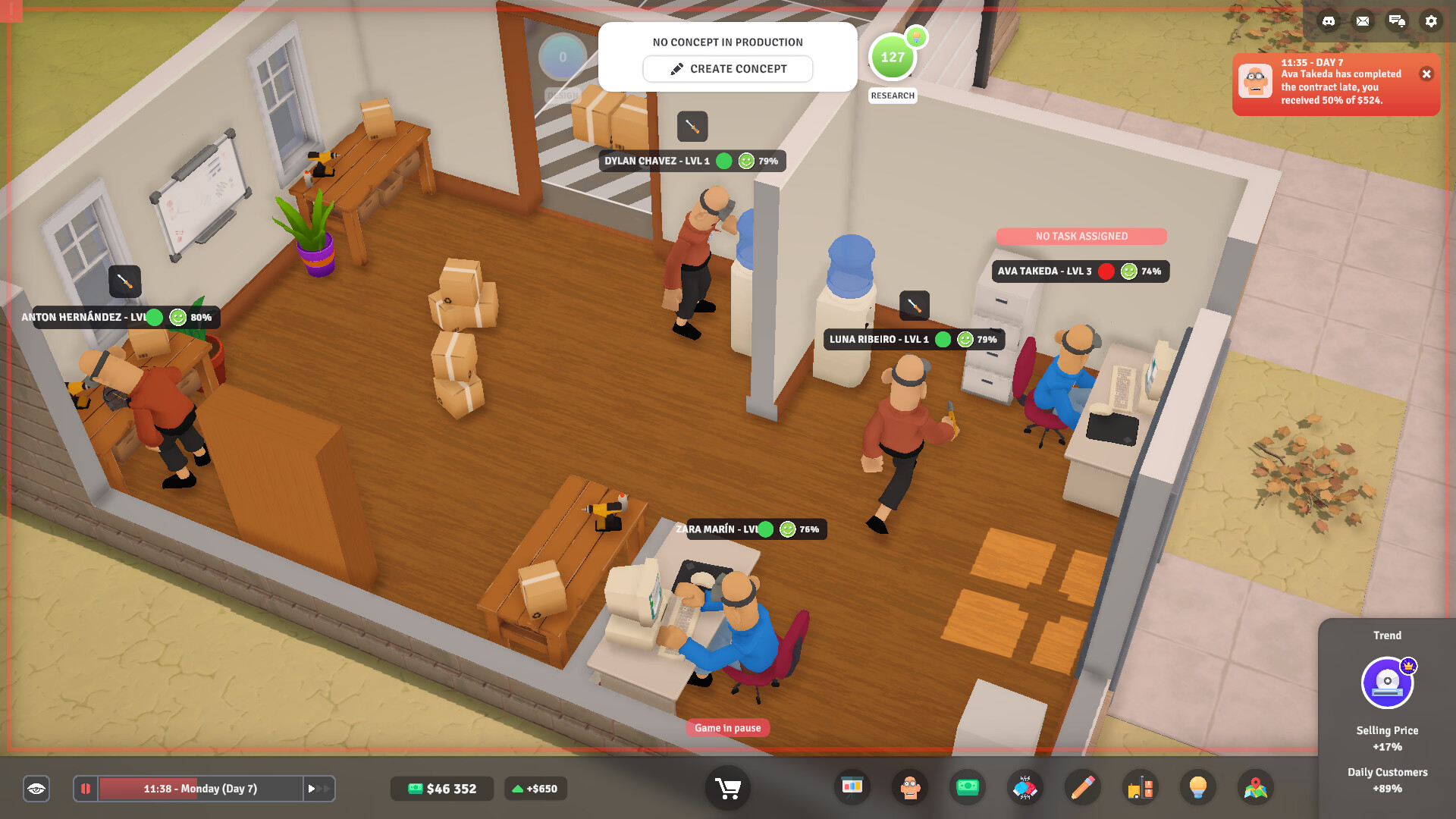 E-Startup 2 : Business Tycoon screenshot #3