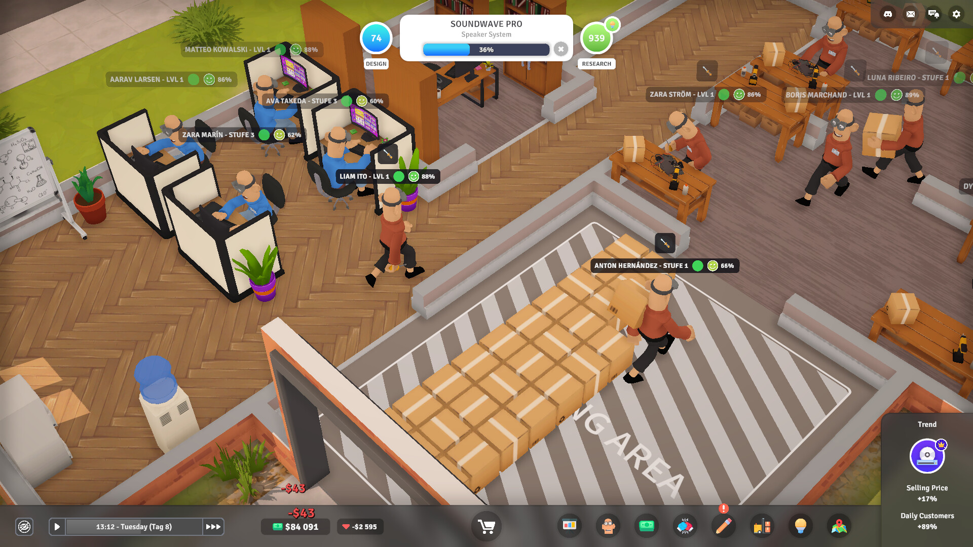 E-Startup 2 : Business Tycoon screenshot #10