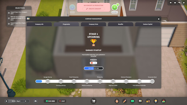 Screenshot z E-Startup 2 : Business Tycoon