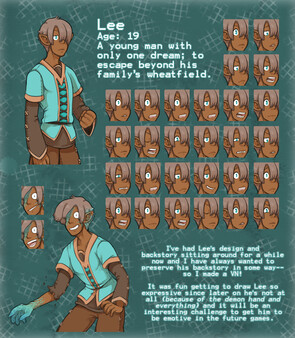One-Eyed Lee Prologue Digital Artbook screenshot 2