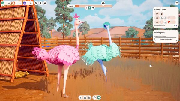 Ostrich Farm game for Linux 1